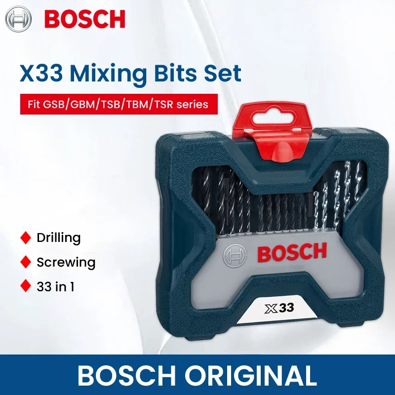 Power Tools Set - Zestaw bitów do wkrętarki Bosch X33,