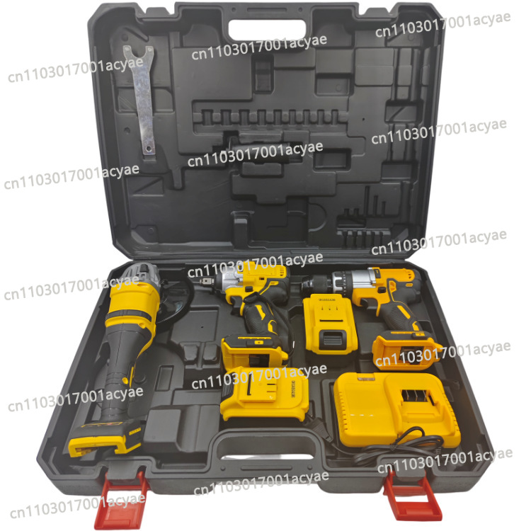 Power Tools Set - Zestaw szlifierki kątowej i wiertarki elektrycznej