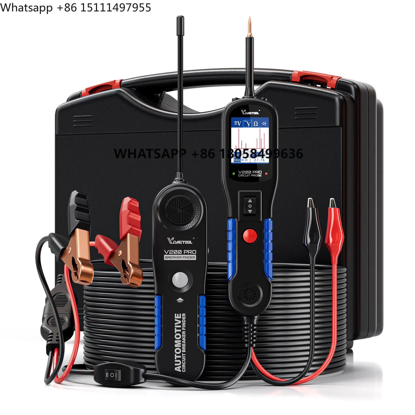 Power Tools English - VDIAGTOOL V200PRO Elektryczny Tester Baterii, Analizator