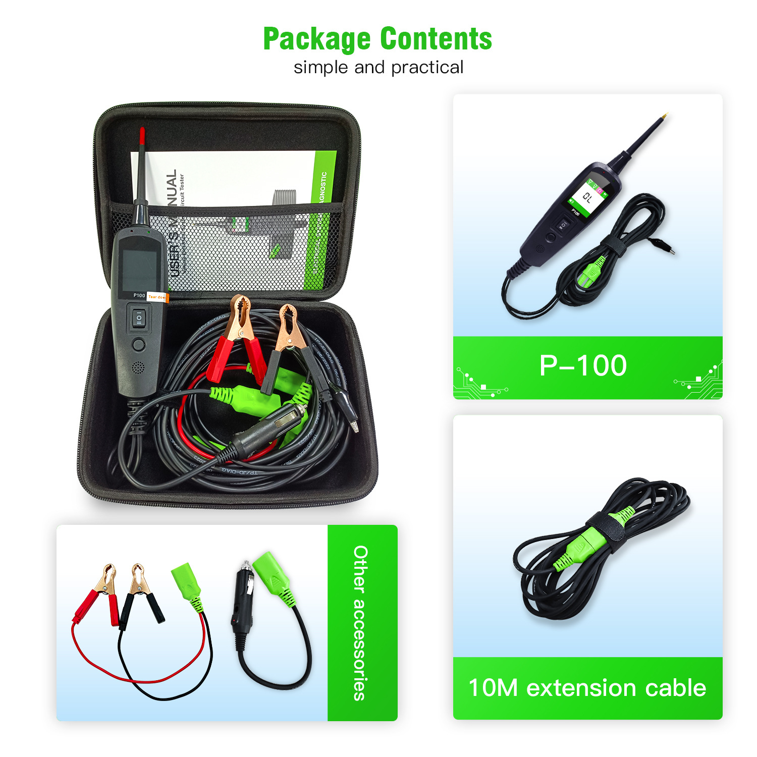 Dla TopDiag P100 2M Tester obw – Power Tools English recenzja i cena