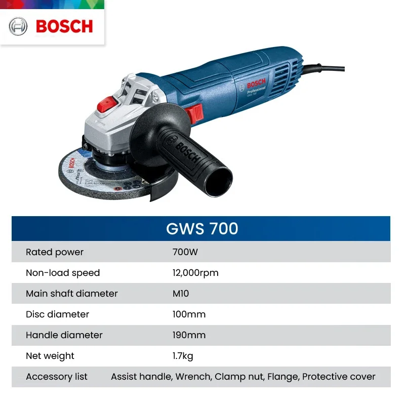 Szlifierka kątowa Bosch GWS 70 – Power Tools Used recenzja i cena