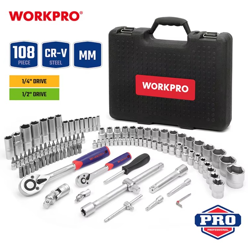 108-częściowy Profesjonalny Ze – Power Tools Set recenzja i cena