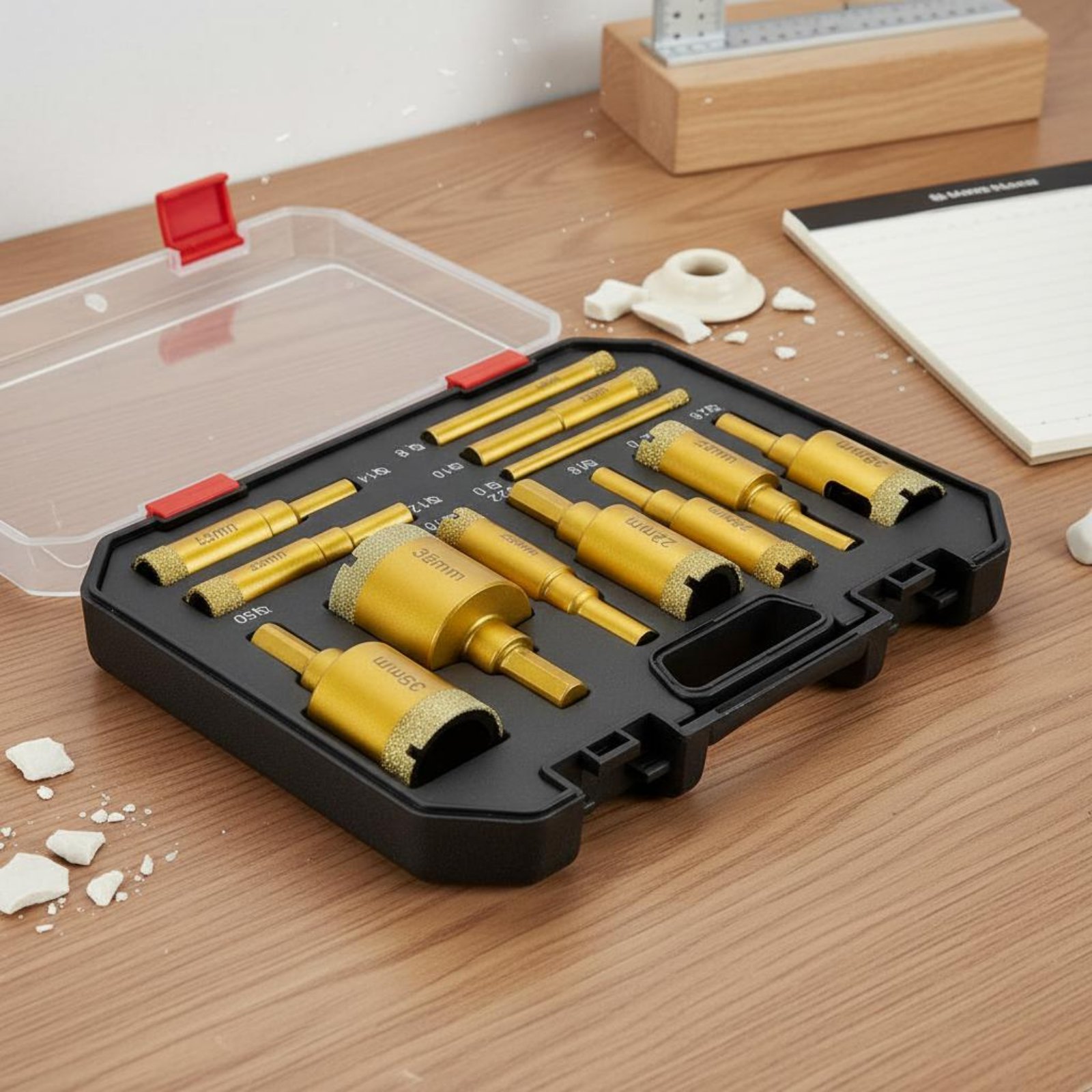 12-częściowy zestaw wierteł do – Power Tools Set recenzja i cena