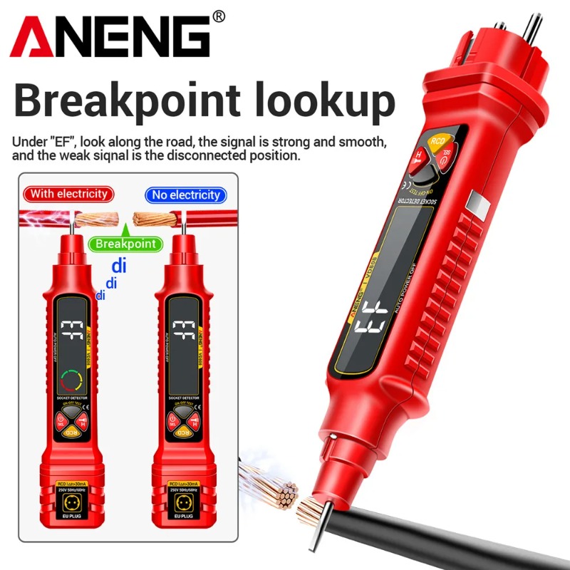 ANENG VD808 Miernik fazy gniaz – Power Tools Voltage recenzja i cena
